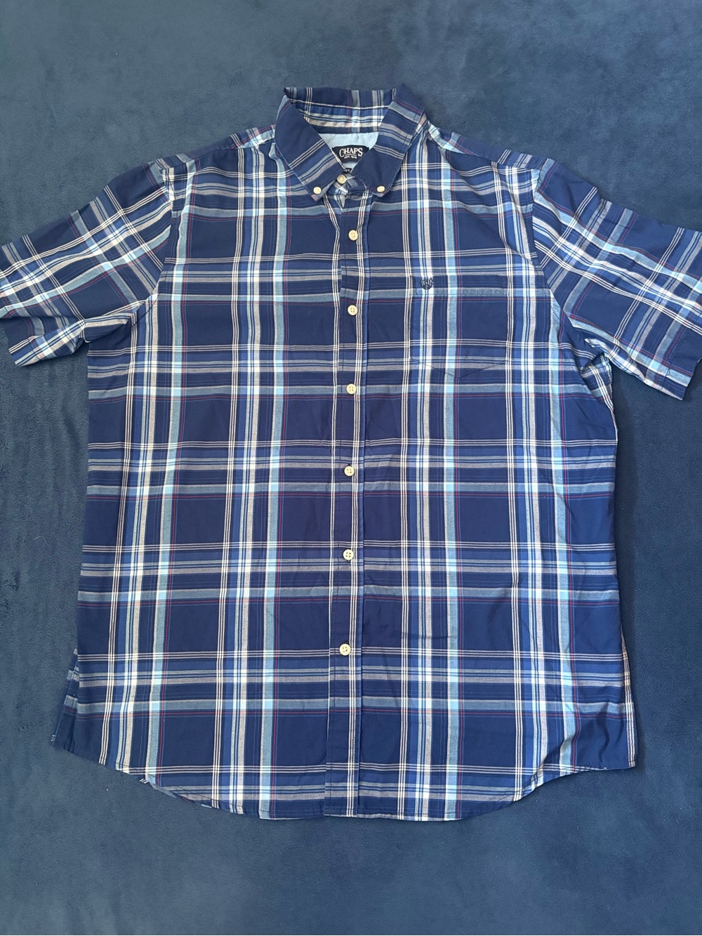 Chaps Ralph Lauren Men’s Plaid Button Down Shirt